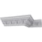Ekena Millwork 3 1/8"H x 3 1/8"P x 4 1/2"F x 94 1/2"L Butterfly Crown Moulding MLD03X03X05BT - alternate 9